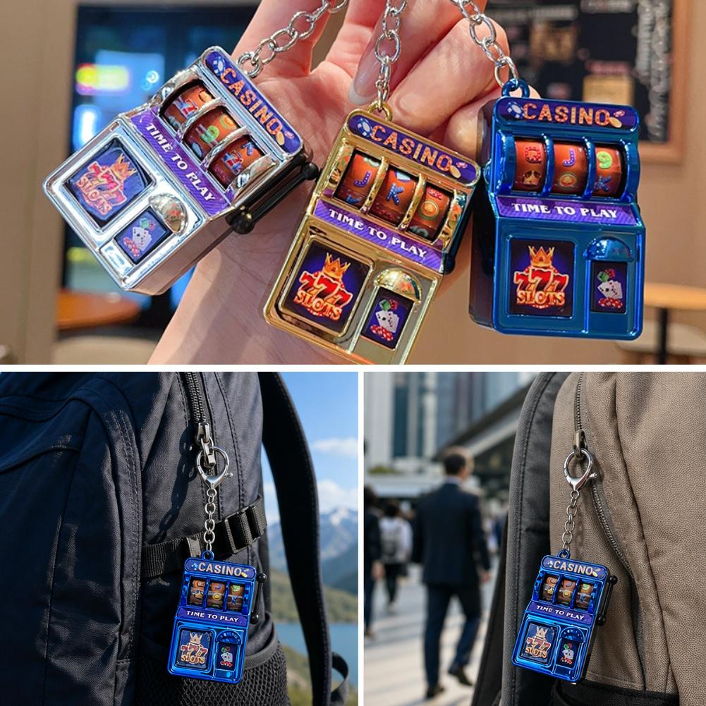 Arcade Game Jackpot - Мини-игровой автомат с брелоком: креативный аркадный