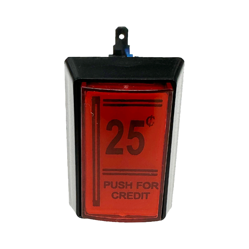Arcade Games & Vending Llc Photos - 1 шт., 25 центов, прямоугольная кнопка,