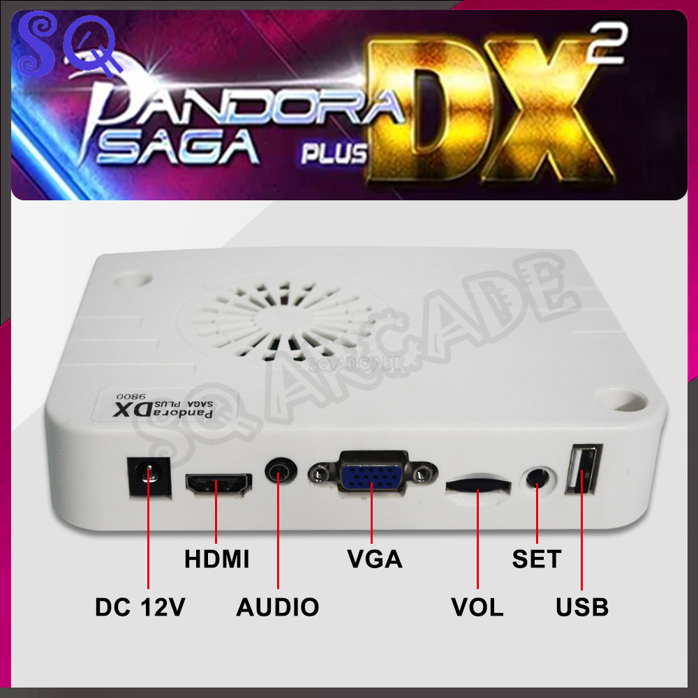 Pandora Saga Box DX2 Plus 9800 – обзор и цена Trackball Controller Arcade