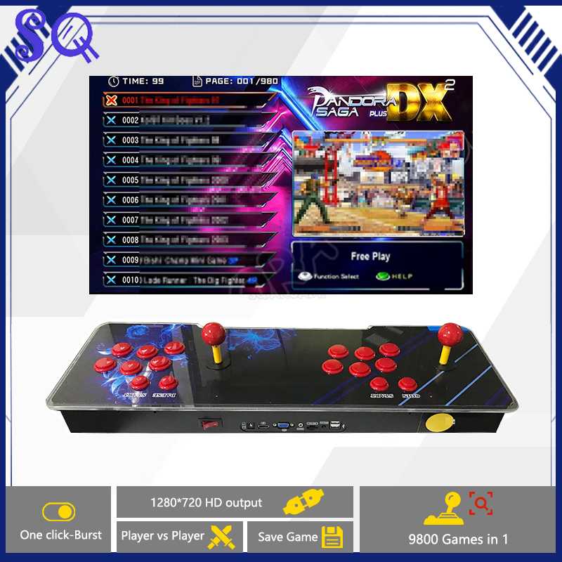 Pandora Saga DX 9800 «Все в од – обзор и цена Trackball Controller Arcade